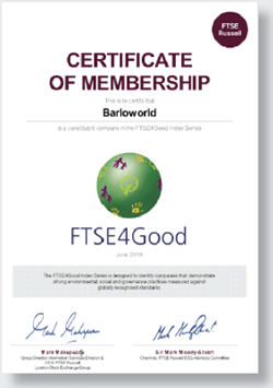 Certificate of Membership